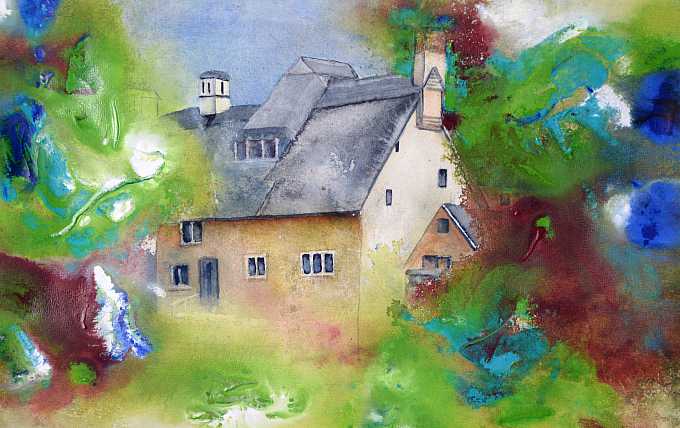 Altes unbewohntes Haus