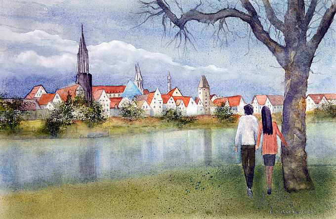 Verliebt in Ulm an der Donau